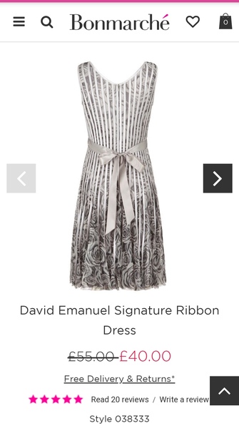 Is this THIS year's School Run Dress?