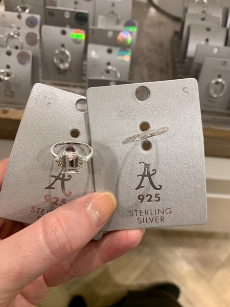 Other than M&S where can I buy imitation diamond rings