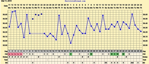 Trying to conceive first child with PCO/PCOS or irregular long cycles