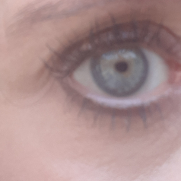 I want to ask "what colour are these eyes?"