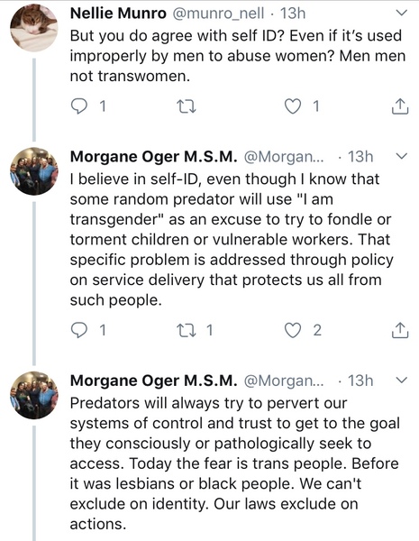 Morgane Oger calls out JY