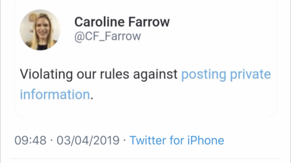 Caroline Farrow Support Thread