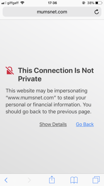 MNHQ, you need to see this. Weird redirection.