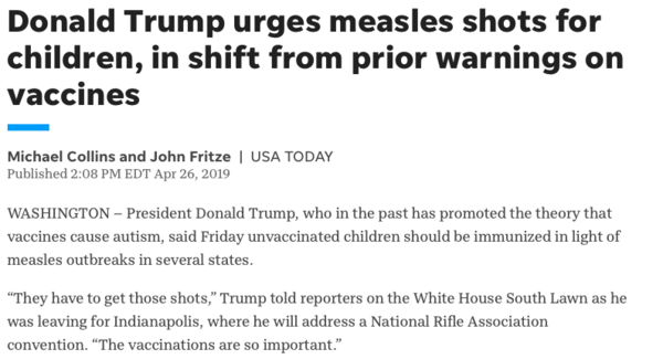 I actually do think anti vaxxers have a point to a certain extent