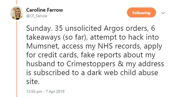 Caroline farrow support thread 2