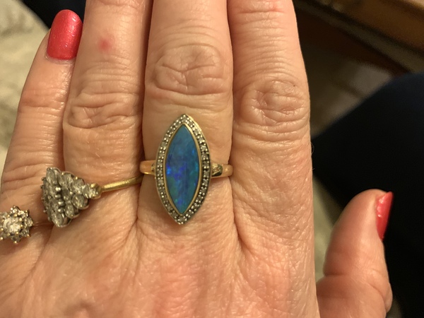 Showing off my birthday present!