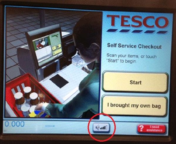 Ant and Dec on the M&S self service tills...
