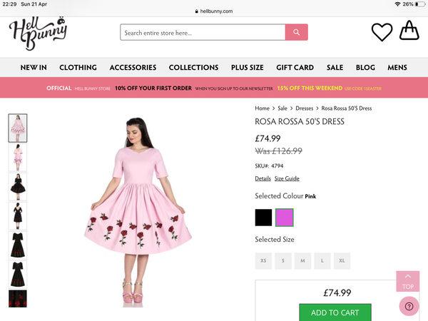 Find a dress challenge