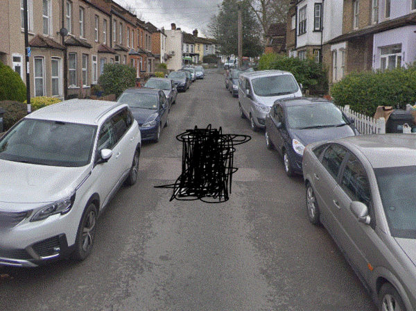 To think pavement parking should be banned
