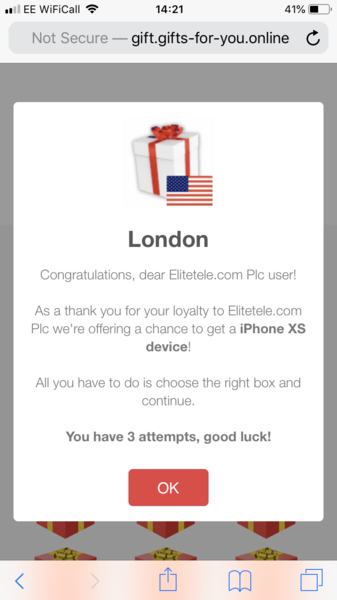 Keep getting directed to dodgy sites