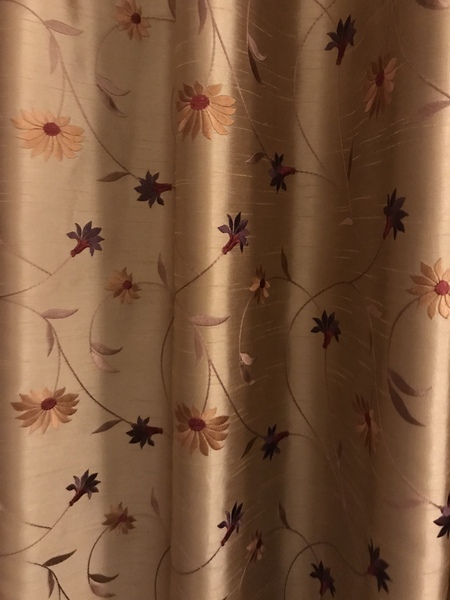 Help me find bedding to match curtains I don’t like....
