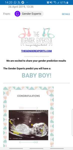 Gender prediction