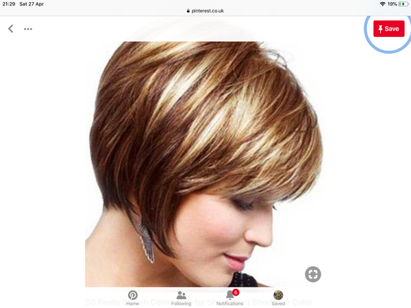 Going from dreary one length below shoulder length hair to short, have I picked some good new style options for me, pics shown.