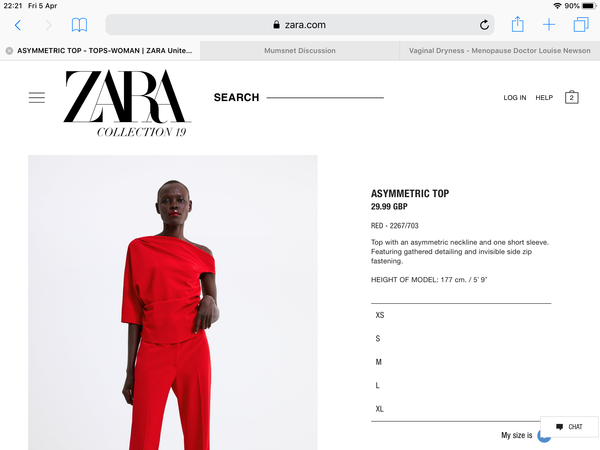 Has anyone seen this top and trousers in the shops?