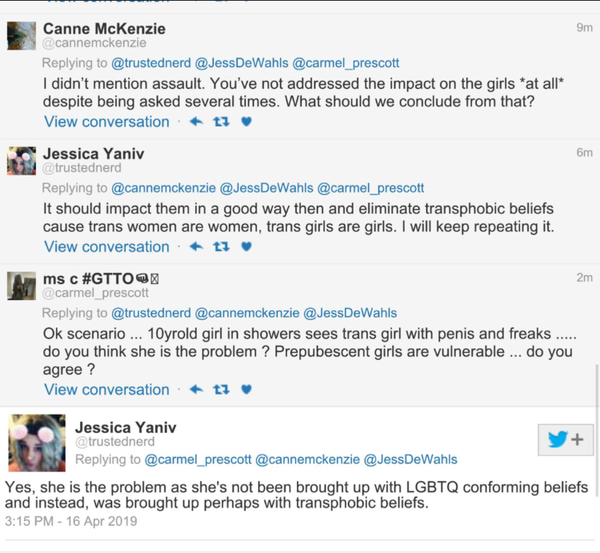 Miranda Yardley calls out the predator