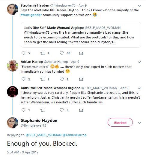 Hayden and their latest case