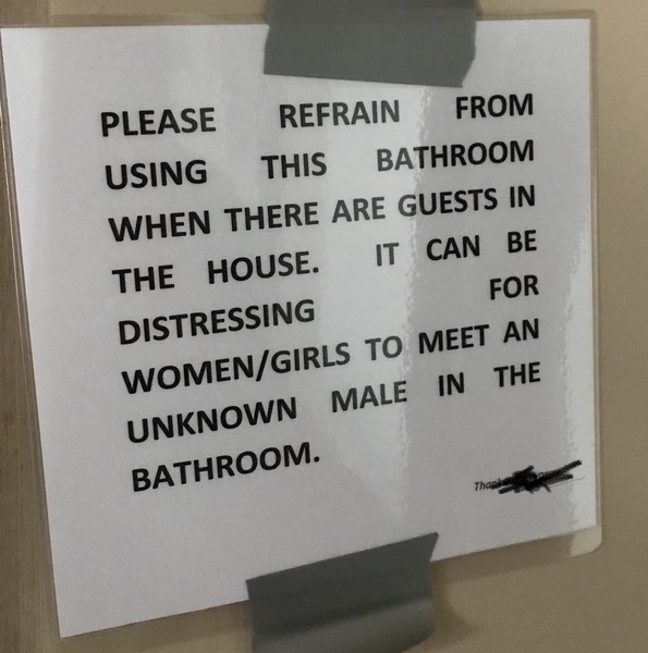 ‘Gender neutral’ toilets - first experience