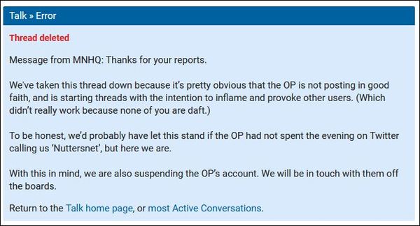 Anon. members - Forums open to court action??