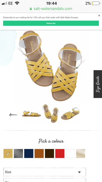 Let's see your non hideous sandals then!