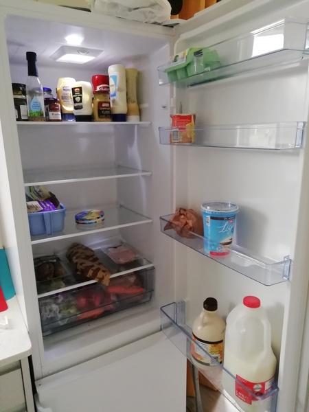 To ask what's in your fridge?