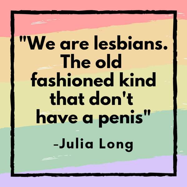 In general, what do you feel about The LGBT Foundation using a 'gender fluid' person to promote lesbian visibility day?