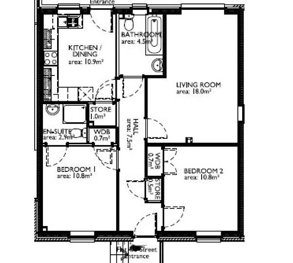 To think this flat will be too small?