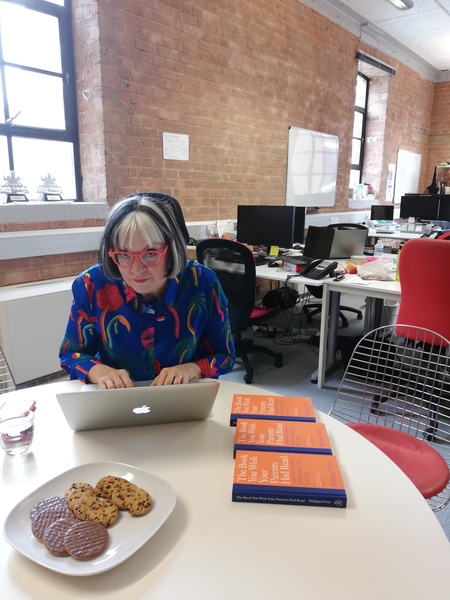 Webchat with psychotherapist Philippa Perry on her bestselling book: The Book You Wish Your Parents Had Read on Friday 12 April at 1pm