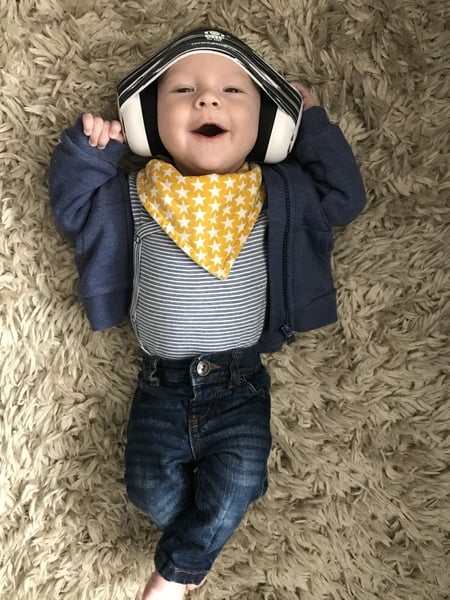 6 month old + ear defenders