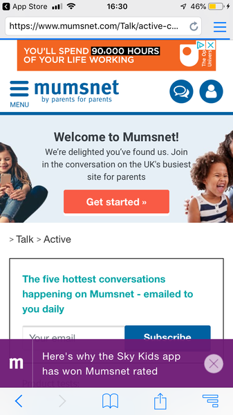 ‘That’ pop up again!