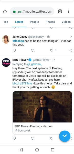 Fleabag series 2, thread 2  No Finale Spoilers [Title edited by MNHQ at OP's request]