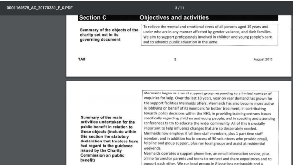 Mermaids - new statement