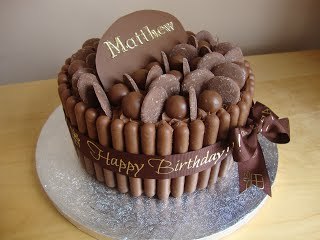 Birthday cake for adult