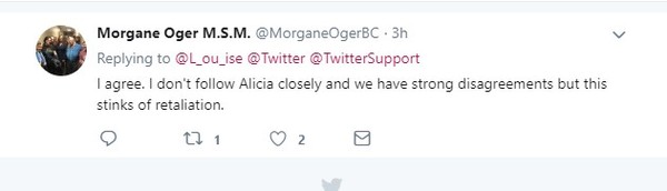 Morgane Oger calls out JY