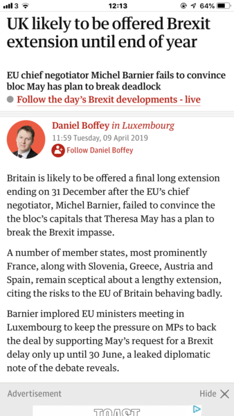 Westminstenders: The gall of the french