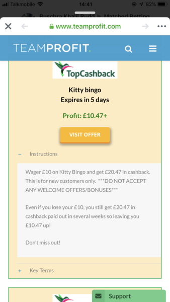 Matched betting 2019