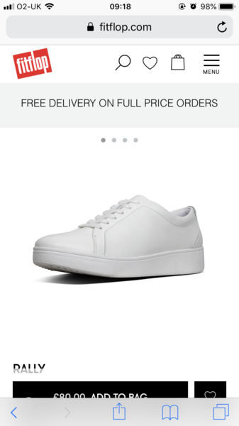 Fit flop rally trainers