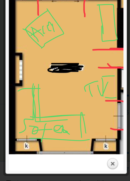 help with awkward living room please