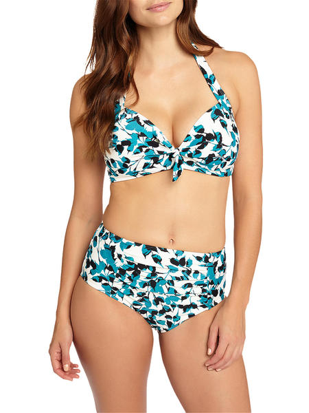 Is there such thing as a bikini that looks decent for large waist/small boobs?