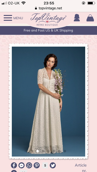 I am NOT enjoying choosing my wedding dress - pics