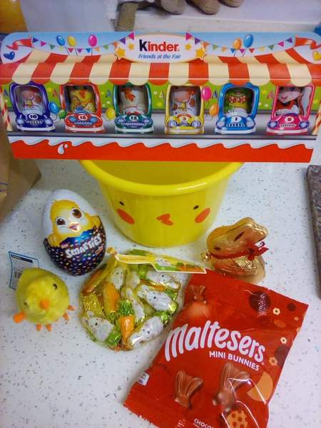 How many Easter eggs do you give the DC?