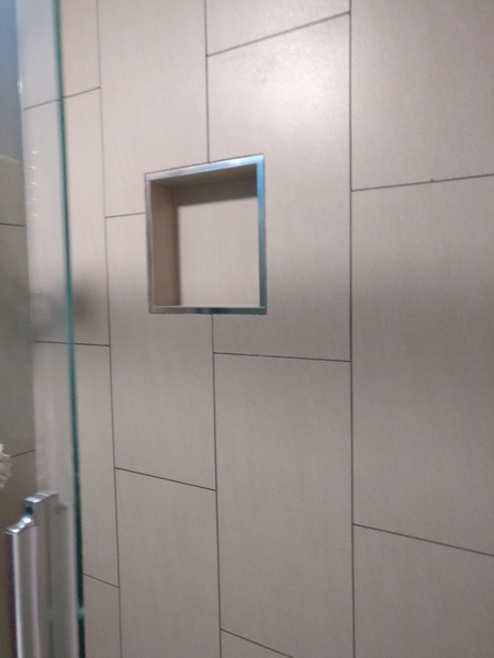 Inset shelf in shower - do you have one?