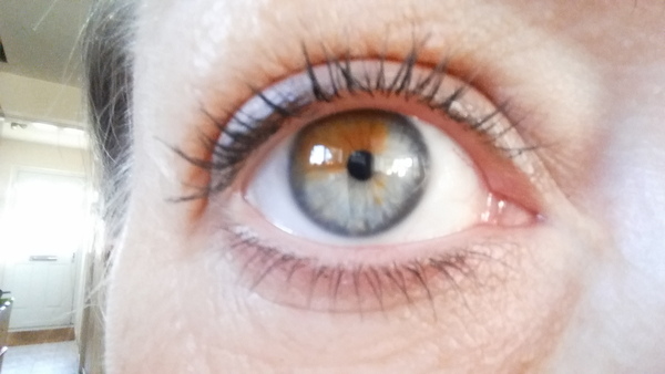 I want to ask "what colour are these eyes?"