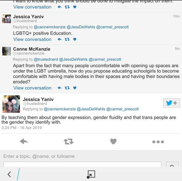 Miranda Yardley calls out the predator