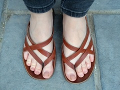 Can you help me find a replacement for these sandals/flipflops before they fall apart?