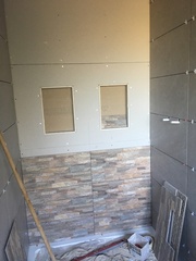 Inset shelf in shower - do you have one?