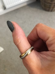 I’ve just dug up someone’s wedding ring in the garden!