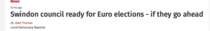 Local and European Elections