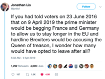 Westminstenders: The gall of the french