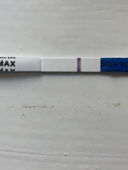 CP last month. AF today. Feel preggo. Faint line on OP. What is going on?!