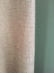 Which colour curtains?